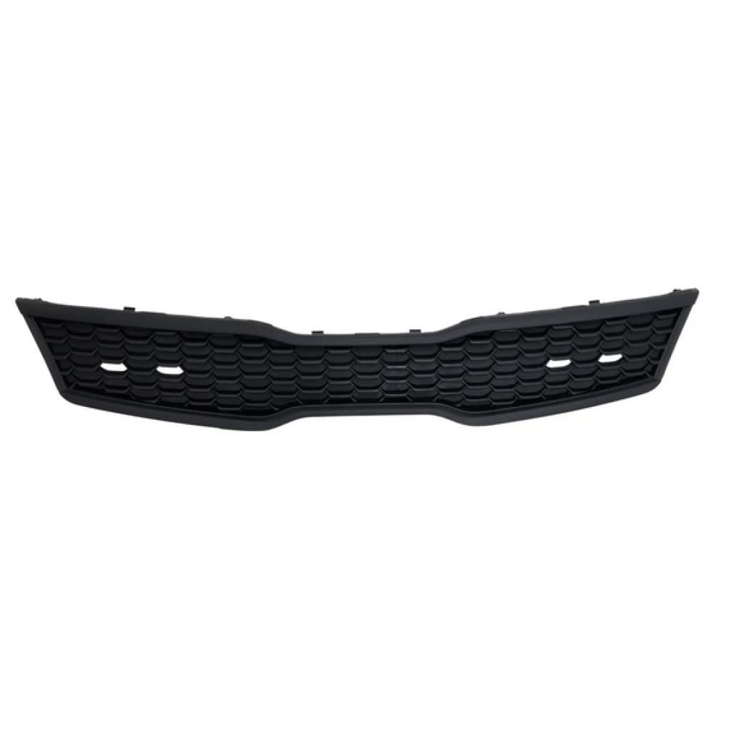 Upper Grille Assembly For Kia Rio 2016 2017 Sedan Paintable Shell And Insert Plastic Front Replacement 863511w500 Ki1200195