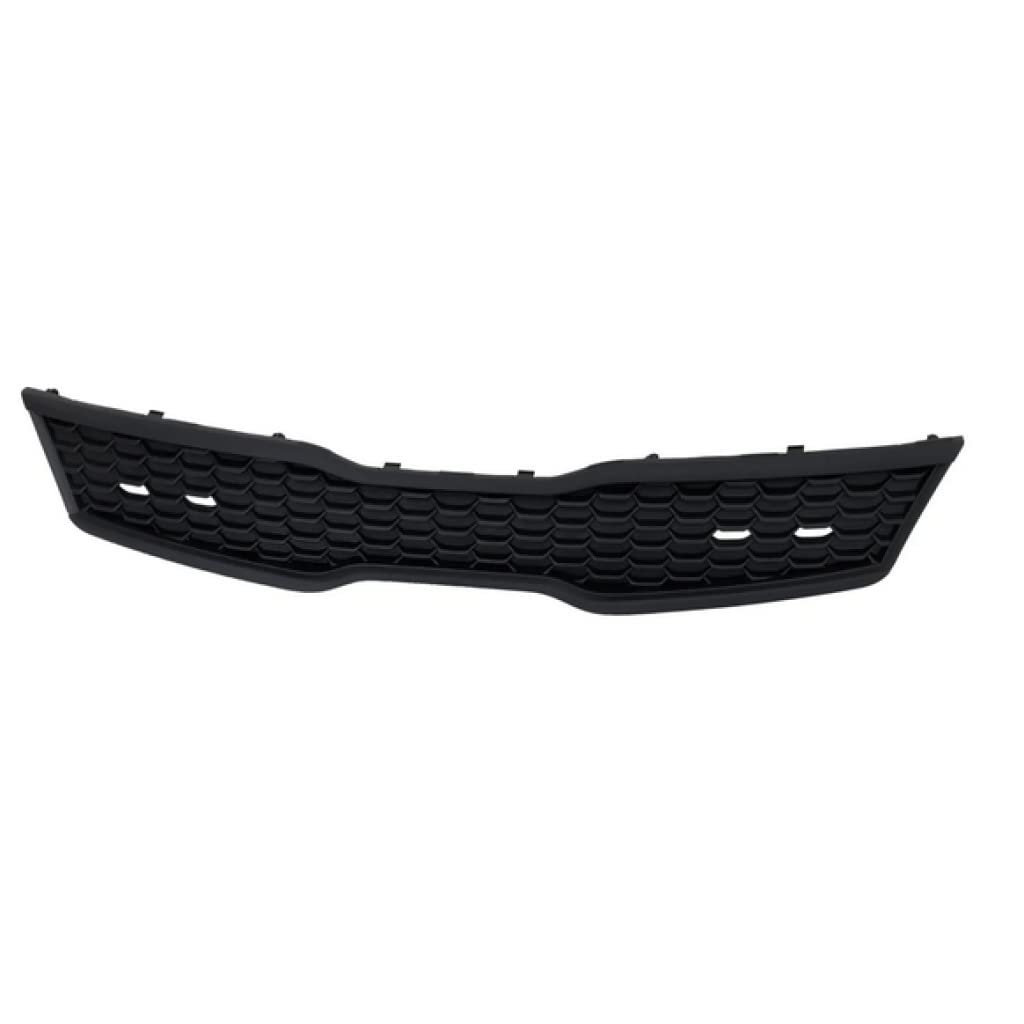 Upper Grille Assembly For Kia Rio 2016 2017 Sedan Paintable Shell And Insert Plastic Front Replacement 863511w500 Ki1200195