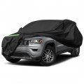 Waterproof Car Covers Replace For 2011-2024 Jeep Grand Cherokee 6 Layers Custom-fit Outdoor All Weather Full With Zipper Door 