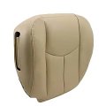 2003-06 Tahoe Suburban Yukon Synthetic Leather Seat Cover Replacement Shale Tan Top Bottom 