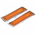 Kuafu Front Fender Side Marker Light Compatible With 1981-1991 Chevy Gmc C K Series Suburban Blazer Jimmy Replace For Gm2551107