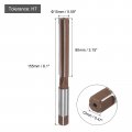 Uxcell Hand Reamer 15mm H7 Metric Drill Bit For Metal Wood Hole Reaming Straight Flutes 9sicr Alloy Steel Cutting Tool