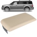 Beige Car Armrest Lid Center Console Cover Replacement For Flex 2013-2017 02itg1210abe Fa8z-7406024-aa 