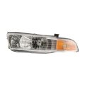 Mitsubishi Galant 1999 2000 2001 Headlight Driver Side Clear Polycarbonate Lens Composite Type With Bulbs Replacement For 