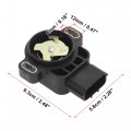 X Autohaux A22-668 R00 Vehicle Throttle Position Sensor Replacement Black For Subaru