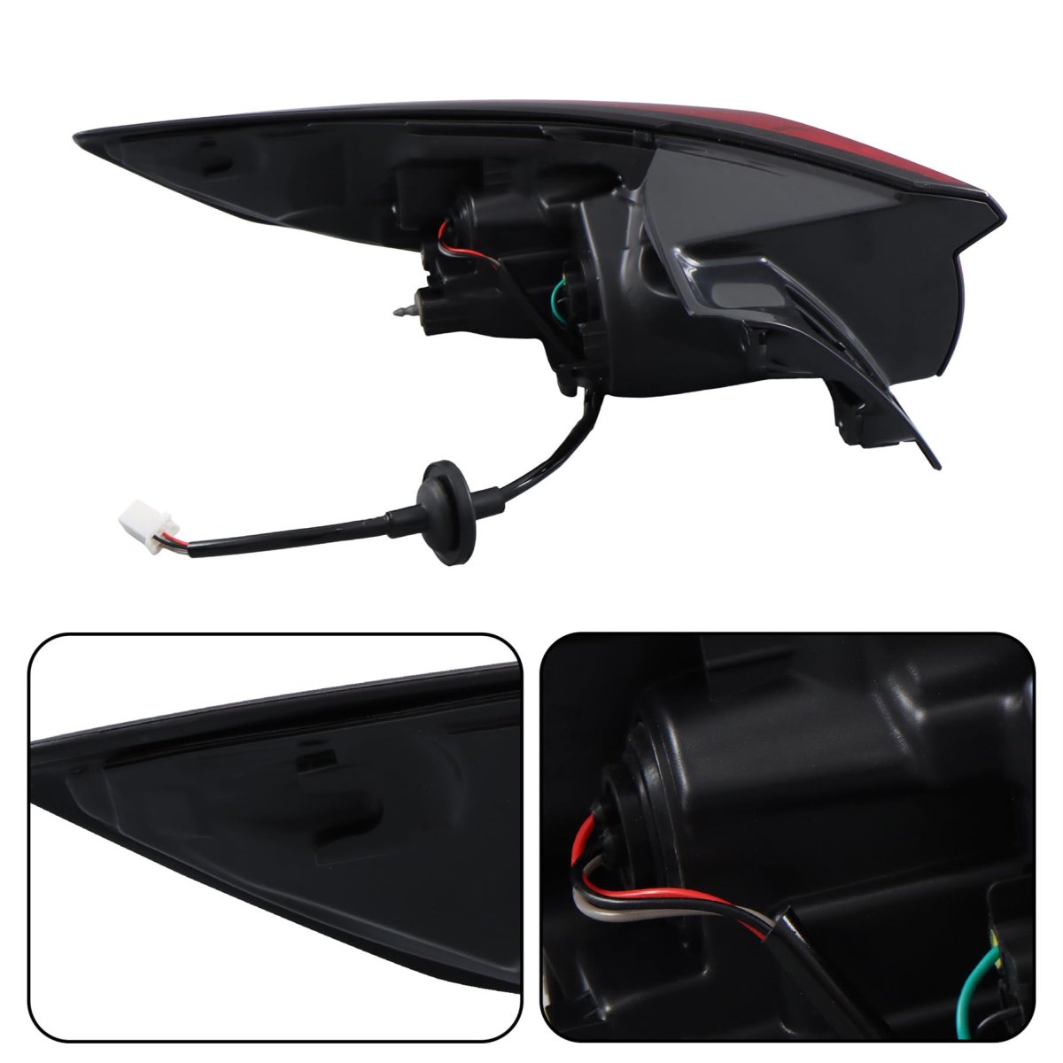 Right Side Outer Tail Light Replacement For Cx-9 2016 2017 2018 2019 2020 2021 2022 2023 Without Eyebrow Tk4951150