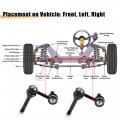 X Autohaux 2pcs Front Sway Bar Links Kit K750193 K750194 Stabilizer Enda Link Replacement Suspension For Infiniti Ex37 G35 M56