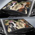 Funny Cow Car Windshield Sun Shade Cattle Auto Front Windowshield Heifer Sun Visor Universal Fit Sunshade Keep Vehicle Cool Uv