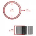 Caltric Muffler Gasket Compatible With Kawasaki 11061-0448 110610448