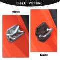 Cherocar Door Lock Cover Arm Protection Stopper Buckle Cap Anti-rust Interior Accessories Compatible For Ford 2015-2022 Carbon