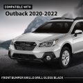 Front Bumper Grille Grill For Subaru Outback 2020 2021 2022 Glossy Black Part Number 91121an08a Su1200189