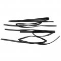 Secosautoparts 68141-60010 Front Lh Rh Door Glass Run Compatible With Toyota Land Cruiser Lexus Lx450 1991-1997