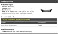 Front Bumper Grille Black With Chrome Surround Molding Compatible 2014-2016 Hyundai Elantra Sedan For Korean Built Models