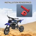 Goofit 7 8 Twist Throttle Grip With Clamp Lever Replacement For 50cc 70cc 90cc 110cc 125cc Sport Motocross Dirt Bike Scooters