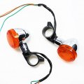 Chrome Amber Motorcycle Front Turn Signal Indicator Light Lamp For Honda Magna 250 750 Shadow 400 Steed Vlx400 Vlx600 1100 Dlx