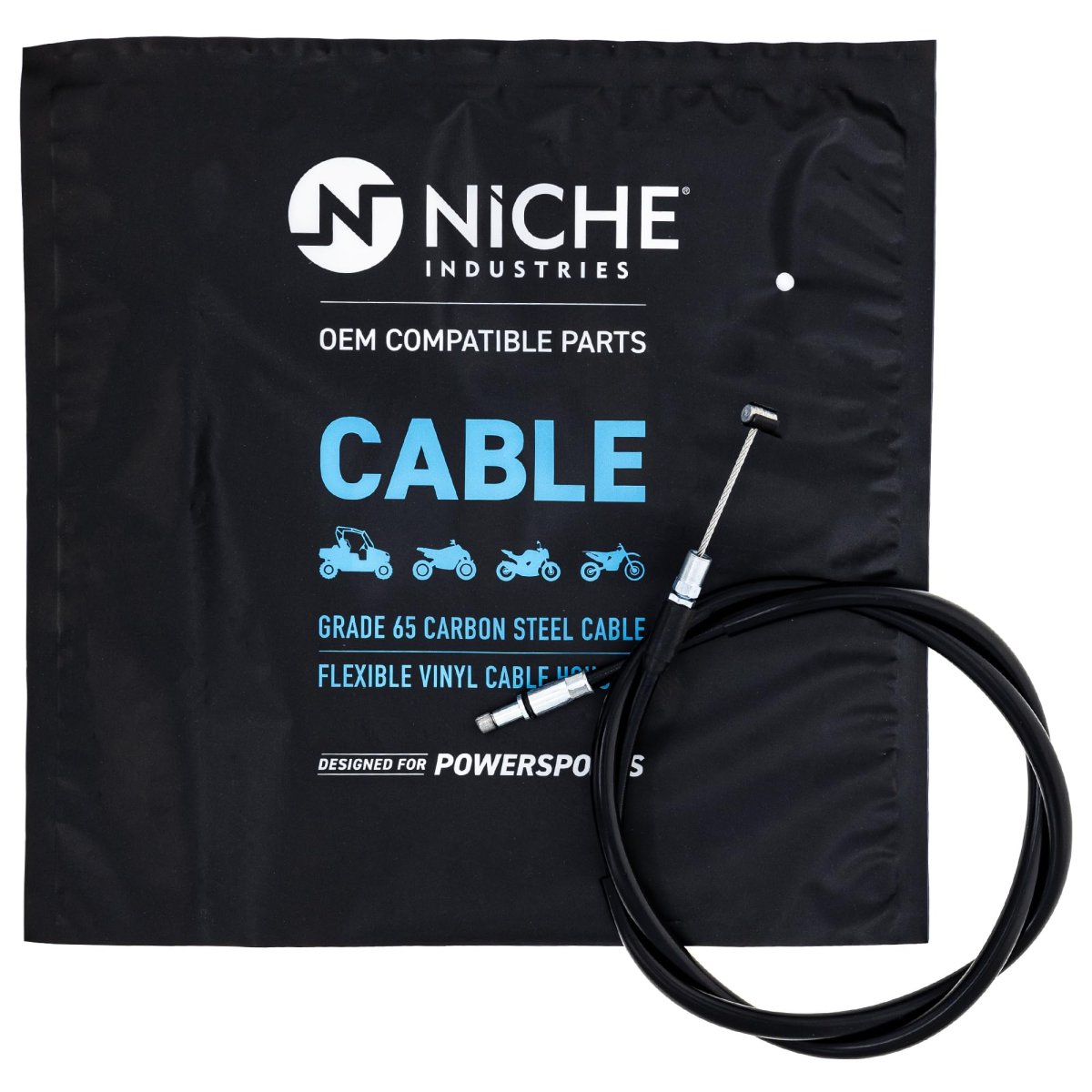 Niche Clutch Cable For Husqvarna Cr500 Xc500 Yamaha Yz250x 1ss-26335-00-00