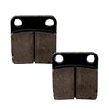 Caltric Brake Pads For Suzuki Dr200 Dr200g Dr200set 1986-1988 1996-2009 Front Brakes 