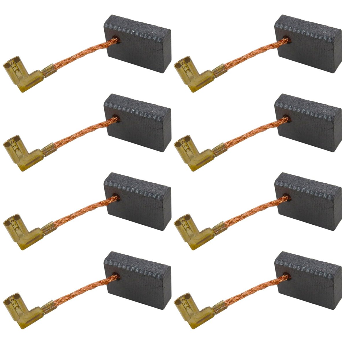 8 Pack Cb318 Carbon Brushes For Ga4542c 4 5 In Sjs Ii High Power Angle Grinder Cb-318 Cb-325 194074-2 195001-2 191978-9