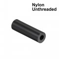 Uxcell Nylon Round Spacer Washer 3 2mm Id 7mm Od 20mm Height For M3 Screws Black 100pcs