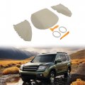 Kuafu Center Console Armrest Cover Door Compatible With 2009-2015 Honda Pilot Lid Front Panel Gray