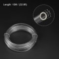 Uxcell Pneumatic Air Hose Tubing Pu Compressor Tube 5mm 3 16 Id X 8mm 5 Od 10m 32 8ft Pipe Transparent With 7 Type Connect