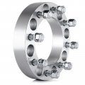 Ocpty 2pcs 8 Lug Wheel Spacers 1 5 8x6 To 8 1 Mm 126 15mm 14x1 5 Hub Fits For 1999-2010 Silverado Sierra 1500hd 2500hd 3500hd