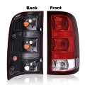 G-plus Tail Lights Lamps W Bulbs Wiring Harness Compatible With Gmc Sierra 1500 2500 3500hd 2007-2013 Passenger Side Red Lens