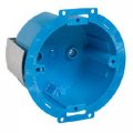 Carlon Bh614r Round Old Work Box 3 1 2-inch Blue By Thomas Betts 