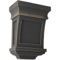 Ekena Millwork Corwd05x03x07sfbl Santa Fe Vintage Decor Corbel 5 W X 3 D 7 H Black 