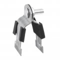 Rubber Cushion Strut Clamp Fit For 1-11 32 Pipe Cushioned Rigid Steel Mounting Pex Tubing To Channels 
