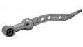 Vms Racing Dual Bend Short Throw Shifter In Gunmetal Gray Grey Dark Silver Cnc Aluminum Metal For Honda Civic 88-00 And Del Sol
