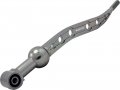 Vms Racing Dual Bend Short Throw Shifter In Gunmetal Gray Grey Dark Silver Cnc Aluminum Metal For Honda Civic 88-00 And Del Sol