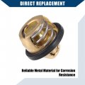 Hihaha No Atv Utv Thermostat Kit W Seal For Polaris Sportsman 400 450 Ranger 500 4 Stroke Inner Engine Replace Anti Corrosion 1
