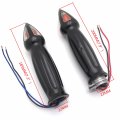 Httmt Trhb107-7 8 Motorcycle Chrome Hand Grips 7 22mm Compatible With Yamah V-star Road Star Royal Shadow Magna Vtx 1300 1800