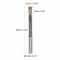 Harfington Chucking Reamer 8 2mm H7 C1 K30 Carbide Tip Precision Straight Flutes Round Shank Lathe Machine Milling Cutter
