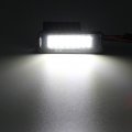 2pcs Error Free Led License Plate Lights 6000k White For Vw Golf Gti Mk4 Mk5 Mk6 Mk7 Passat B6 Cc Polo Eos Phaeton Beetle And