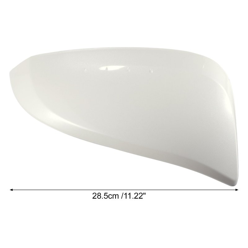 White Right Side Car Door Wing Mirror Cover Rear View Cap For Toyota Rav4 2013-2019