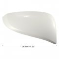 White Right Side Car Door Wing Mirror Cover Rear View Cap For Toyota Rav4 2013-2019