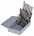 Fractional Drill Blanks Set 16 To 1 2 In X 64ths 29 Pieces High Speed Steel Hss Jobber Length Round Shank Silver Glossy Finish 