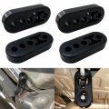 4pcs Black Rubber Exhaust Tail Pipe Mount Holder Bracket Hanger Insulator For Replace Old Or Cracked 4 33 Length