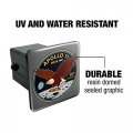 Nasa Apollo 11 50th Anniversary Patch With Eagle On The Moon Tow Trailer Hitch Cover Plug Insert