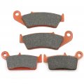 Front And Rear Brake Pads For Xr 250r 96-05 600r 91-00 Xr650 L 93-12 Semi Sintered Carbon Fiber Copper Motorcycle 4 Pieces 