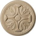 Ekena Millwork Ros02xraal Raymond Rosette 3 4-inch X 2 1 Alder 