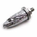 Httmt- 1 Pc Chrome Eagle Head Bolts Screws For License Plate Tag Frame Windshield Trim P N Xh6009-a 