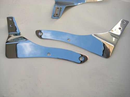 Sissy Bar W Backrest Luggage Rack For 02 Honda Vtx1300 Vtx1800 C F