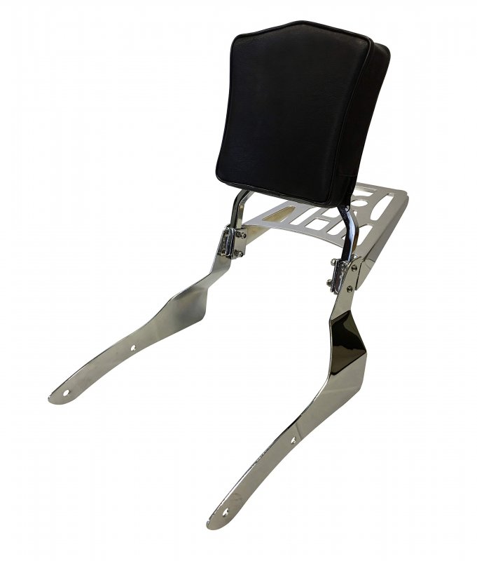 Sissy Bar W Backrest Luggage Rack For 02 Honda Vtx1300 Vtx1800 C F