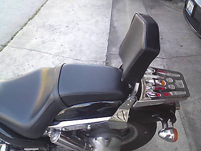 Sissy Bar W Backrest Luggage Rack For 02 Honda Vtx1300 Vtx1800 C F