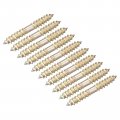 5x16mm Hanger Bolts 24pcs Double Ended Self-tapping Thread Wood To Dowel Screws For Connecting 