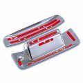 Uframe Compatible With 2014-2016 Sierra Silverado 1500 2015-2016 2500 3500 Chrome Door Handle Cover 4d And Tailgate Top Half