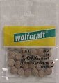 Wolfcraft Mushroom Head Oak Button 3 8 Sanded Stain Or Paint 